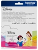 Kolekcja wzorów Disney Princess 2 CADSNP06 przedstawia aktywacyjną kartę z wizerunkami Śnieżki i Belli na kolorowym tle. Widoczne logo Disney, zamek oraz detale postaci. Karta umieszczona na jasnym tle z informacjami w różnych językach.