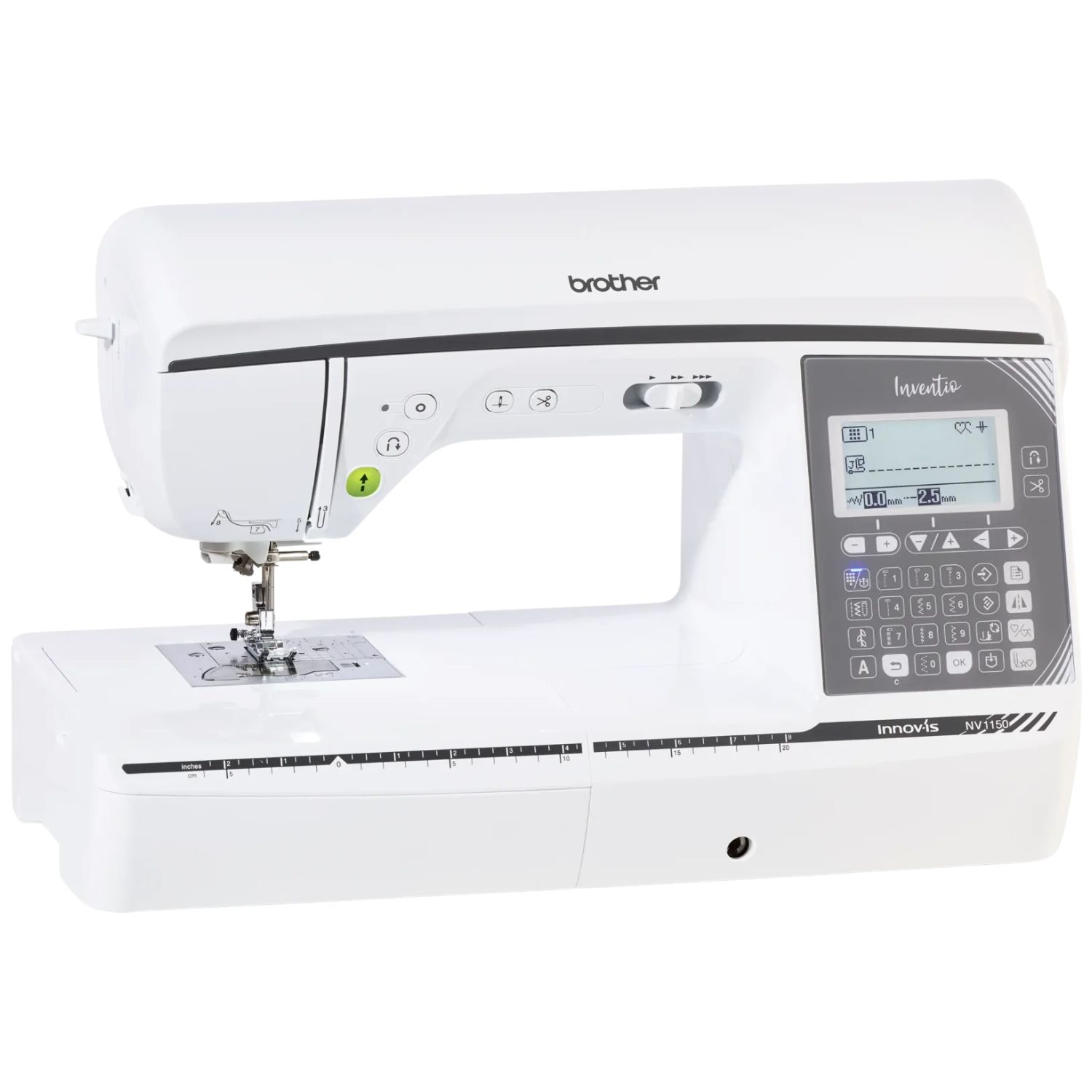 Brother Inventio NV1150 z dużą przestrzenią roboczą 210 mm