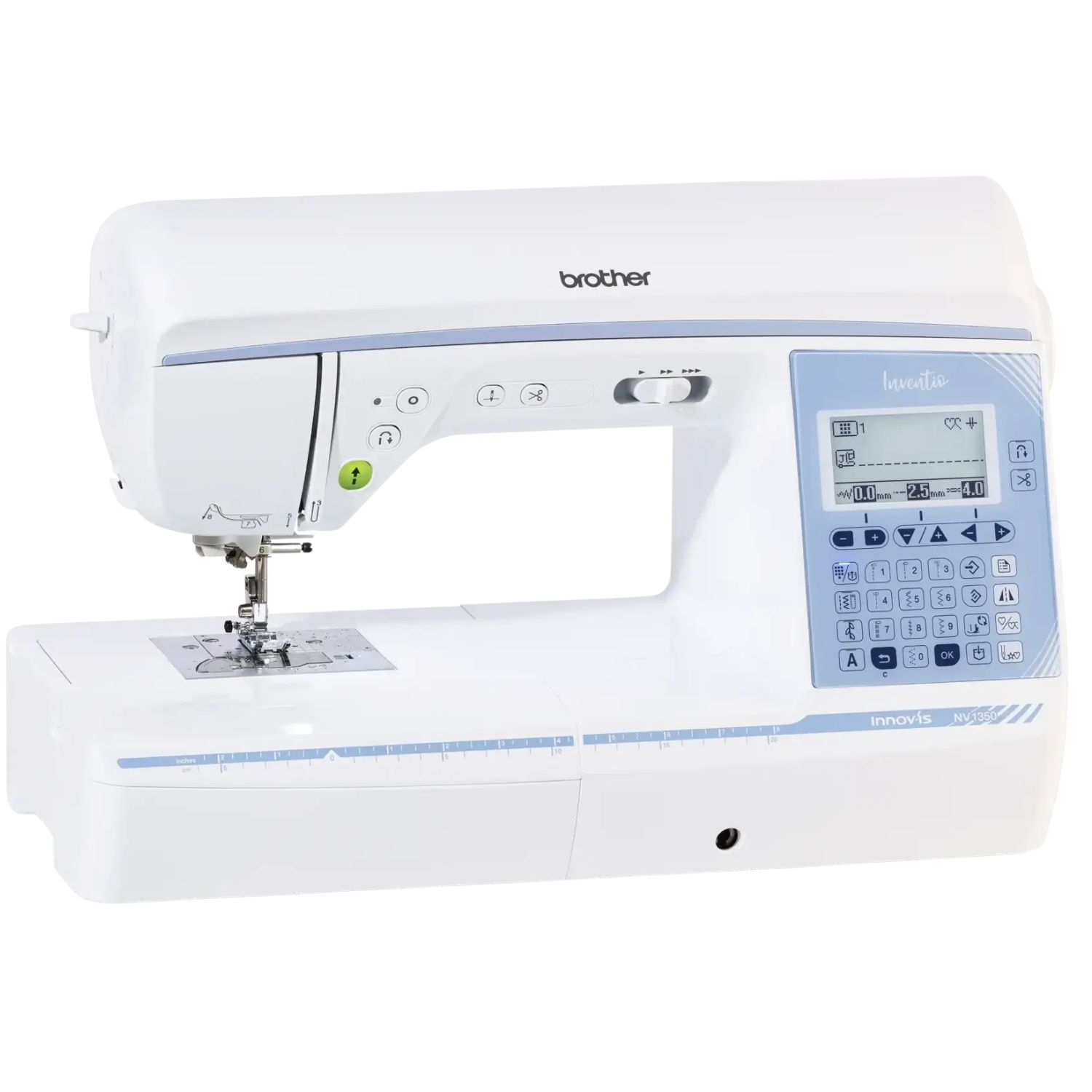Brother Inventio NV1350 z dużą przestrzenią roboczą 210 mm od igły do ramienia