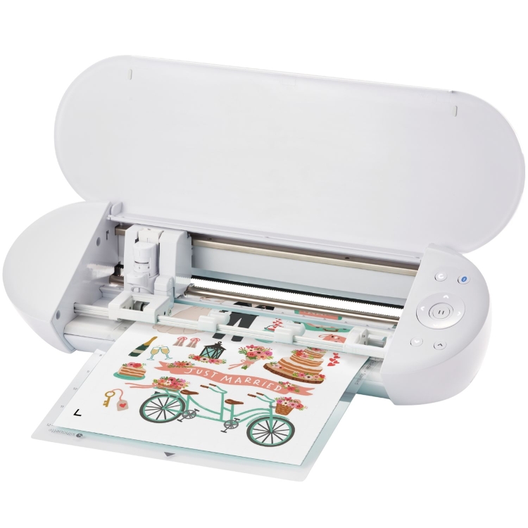Portrait 4 od Silhouette umożliwia precyzyjne wycinanie w papierze i różnego rodzaju foliach. Świetnie sprawdza się przy naklejkach i kreatywnych projektach DIY. Intelligent Path Technology oraz cichy mechanizm gwarantują płynną pracę.