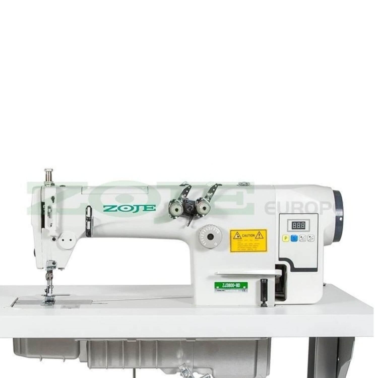 ZOJE ZJ3800-BD/02 Z SET to nowoczesne rozwiązanie do precyzyjnego i komfortowego szycia. Zastosowany silnik AC Servo Direct Drive umieszczony bezpośrednio w główce. Maszyna posiada także praktyczne oświetlenie LED oraz automatyczne pozycjonowanie igieł.