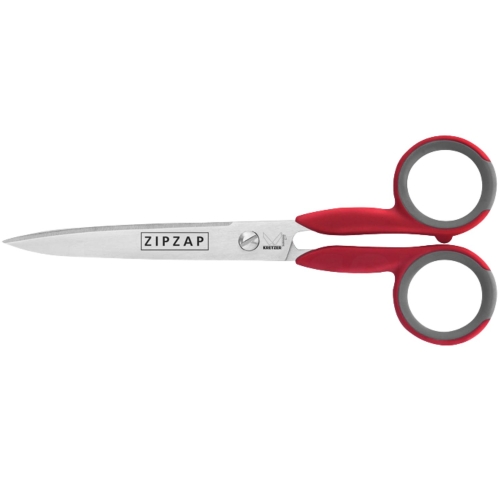 Kretzer Finny Zipzap/Hobby 782015 to poręczne nożyczki 15 cm do precyzyjnego cięcia papieru i tekstyliów. Hartowana stal nierdzewna, system Botec-Cut oraz uchwyty Perfect-Grip zapewniają wygodę i trwałość. Solingen, Made in Germany.
