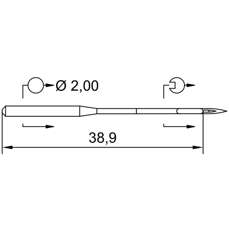 10x SCHMETZ DPx17 (135x17) igły przemysłowe o grubości NM 120. Doskonałe do maszyn szwalniczych o dużym obciążeniu. Wykonane z najwyższej jakości stali, co zapewnia precyzyjne i trwałe szwy na technicznych i grubych materiałach.