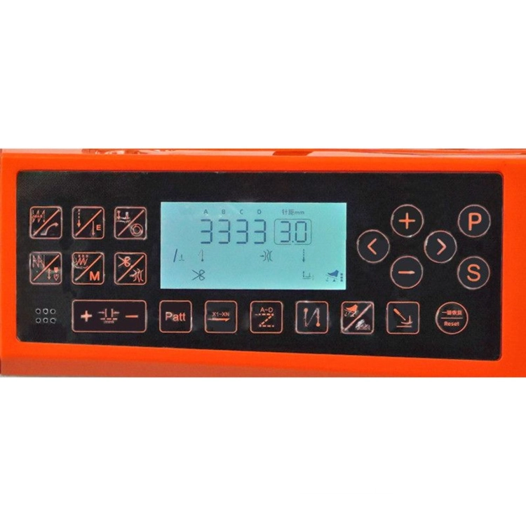 Przemysłowa stebnówka SIRUBA DL8000-BM1-16Q została wyposażona w napęd Direct Drive, panel operacyjny LCD oraz zintegrowane oświetlenie LED. To solidna i nowoczesna maszyna do szycia, przygotowana do regularnej pracy w szwalni.