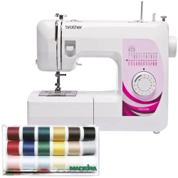 Maszyna do szycia Brother XN2500 + zestaw 18 nici MADEIRA 8041