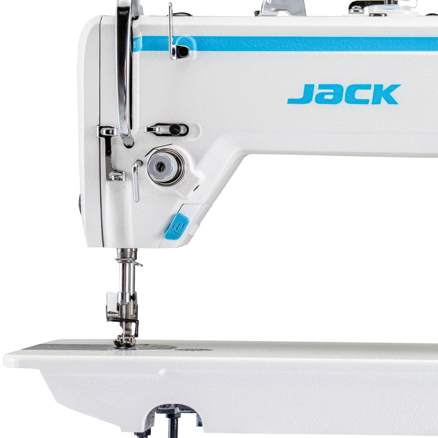 Długi ścieg do 7 mm w przemysłowej stebnówce JACK F6-H-7