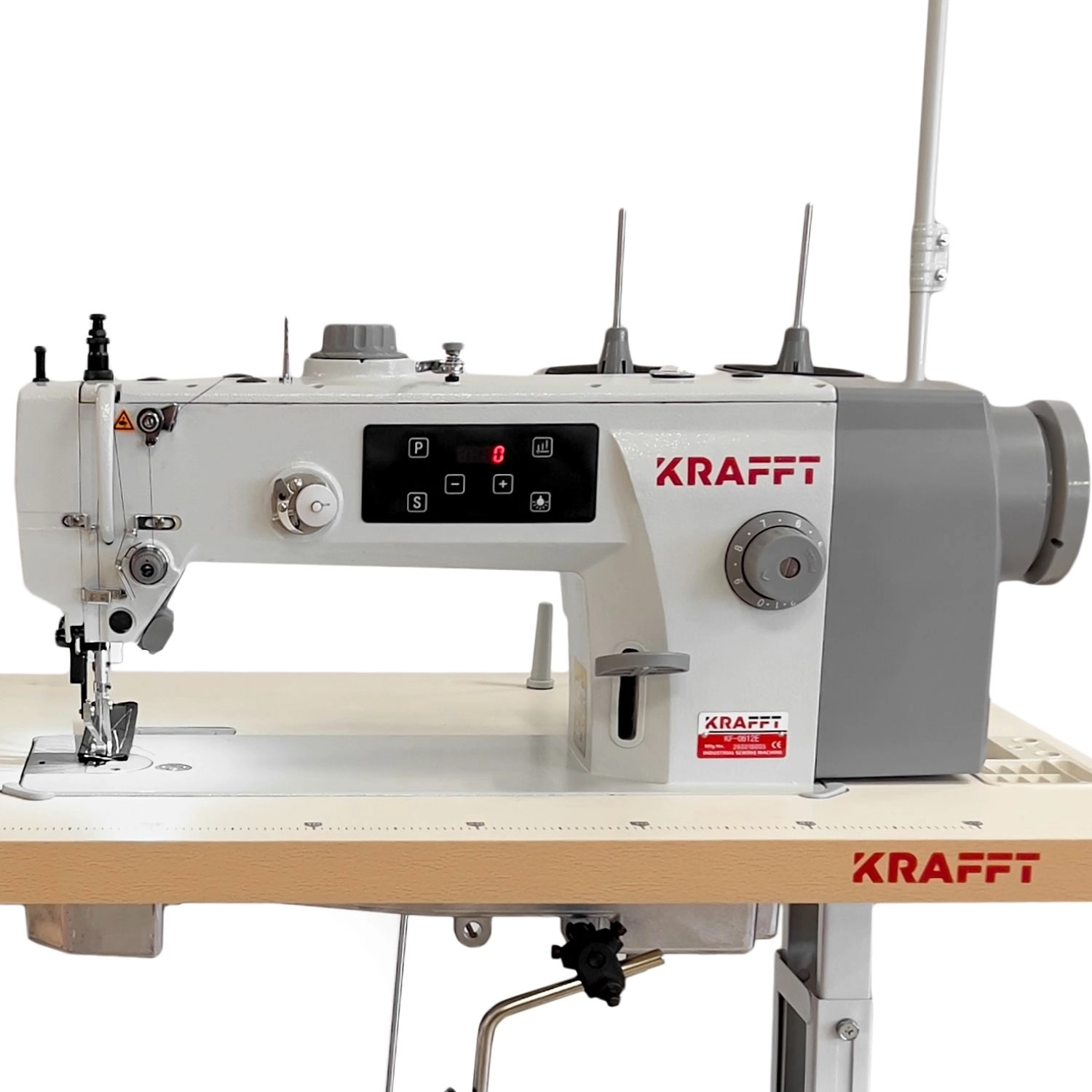 Pole robocze 365 mm w stebnówce KRAFFT KF-0612E