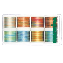 Zestaw 8 nici do haftowania Madeira Polyneon multicolor - 8015