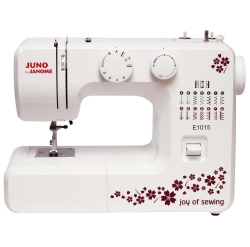 Maszyna do szycia Janome JUNO E1015 biała