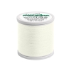 Nić do szycia Madeira AEROFIL 120m, kolor 8220 - waniliowy. Spool z białą nicią o gładkiej fakturze, z etykietą na górze z informacjami o produkcie. Stoi pionowo na prostym tle.