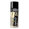Smar suchy spray 400ml Spirit 25 na bazie PTFE, w metalowej butelce. Etykieta w kolorach czarnym i żółtym z logo SOS oraz napisem spirit 25. Produkt przeznaczony do smarowania, z aplikatorem w formie sprayu.