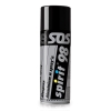 Aluminium spray 400ml Spirit 98 w czarnej, metalowej puszce. Widoczne logo SOS oraz napis Aluminium w spray''u w kolorach białym i żółtym. Puszka stoi w pozycji pionowej, z czytelnymi informacjami na etykiecie.