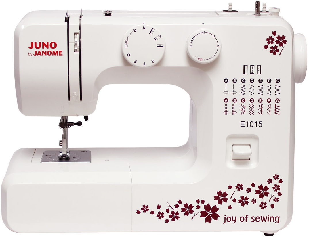 Maszyna do szycia Janome Juno E1015 dla początkujących i do domu