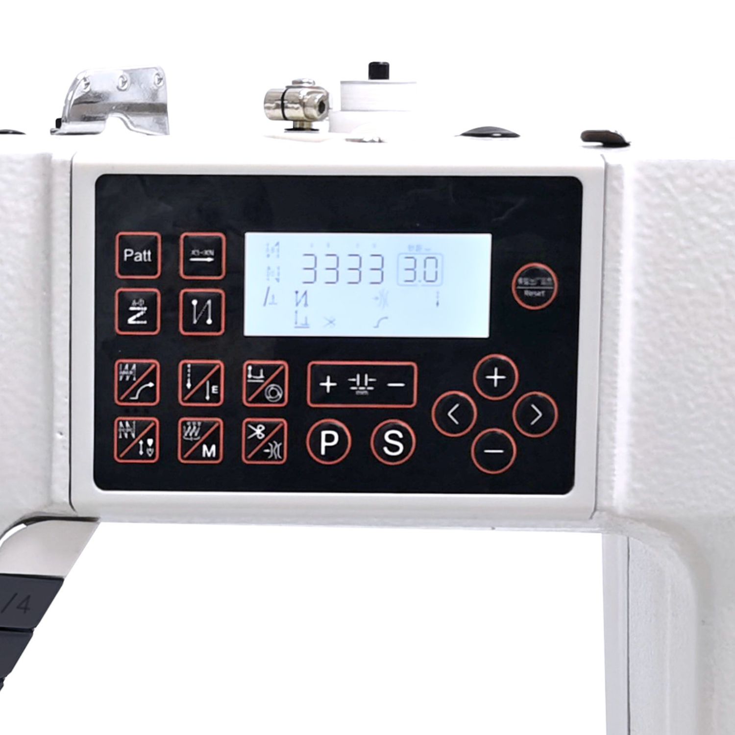 Mechanizm nippera w stebnówce przemysłowej SIRUBA DL7200D-NM1-16